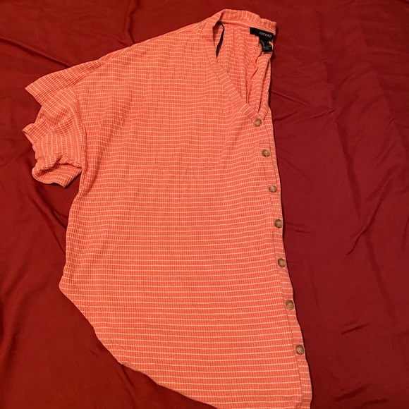 Striped button up top - Picture 2 of 3